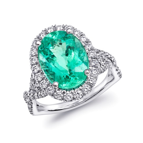 colored engagement ring