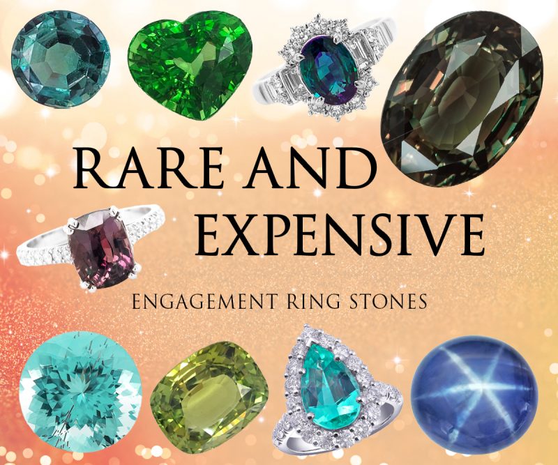 Top Five Rare and Expensive Engagement Ring Stones