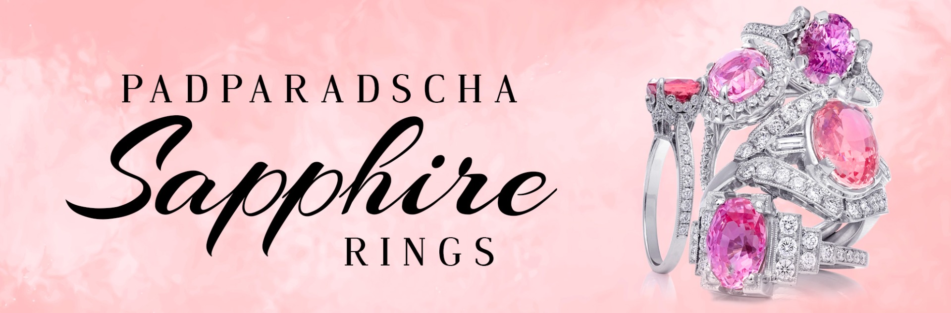 Padparadscha Sapphire Rings